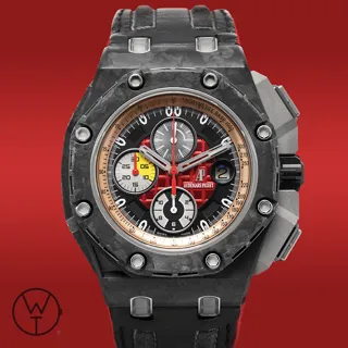 Audemars Piguet Royal Oak Offshore 26290IO.OO.A001VE.01 47mm Carbon fiber and Ceramic and Titanium Red