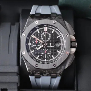 Audemars Piguet Royal Oak Offshore 26400AU.OO.A002CA.01 44mm Carbon fiber and Ceramic and Titanium Black