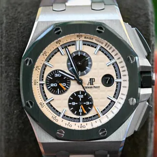 Audemars Piguet Royal Oak Offshore 26400SO.OO.A054CA.01 44mm Stainless steel Beige