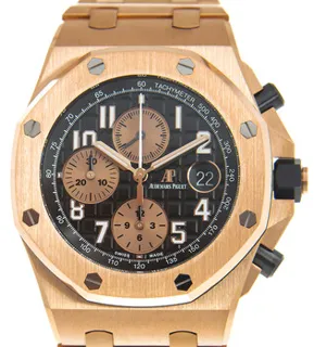 Audemars Piguet Royal Oak Offshore 26470OR.OO.1000OR.03 Rose gold Black and Golden