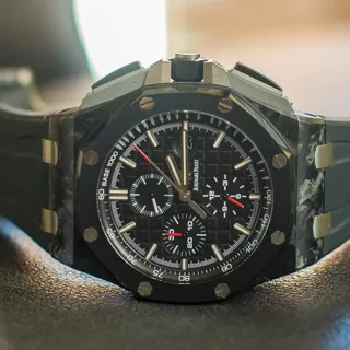 Audemars Piguet Royal Oak Offshore Chronograph 26400AU 44mm Carbon fiber Black