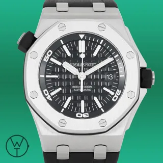 Audemars Piguet Royal Oak Offshore Diver 15703ST.OO.A002CA.01 44mm Stainless steel Black