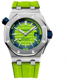 Audemars Piguet Royal Oak Offshore Diver 15710ST.OO.A038CA.01 Stainless steel Green