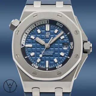 Audemars Piguet Royal Oak Offshore Diver 15720ST.OO.A027CA.01 44mm Stainless steel blue