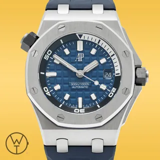 Audemars Piguet Royal Oak Offshore Diver 15720ST.OO.A027CA.01 44mm Stainless steel blue