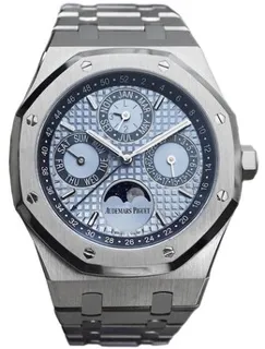 Audemars Piguet Royal Oak Perpetual Calendar 26574PT.OO.1220PT.01 Platinum Blue