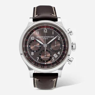 Baume & Mercier Capeland 10002 42mm Stainless steel Brown