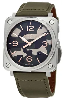 Bell & Ross BRS-CK-ST/SCA Stainless steel