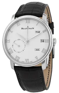 Blancpain Quantième Annuel GMT 6670-1127-55B 40mm Stainless steel White