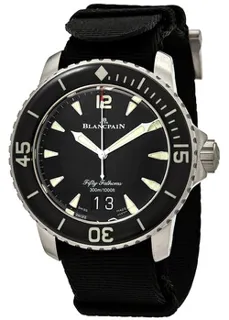 Blancpain Fifty Fathoms 5050-12B30-NABA Titanium Black