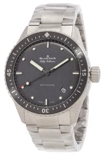 Blancpain Fifty Fathoms Bathyscaphe 5000 1210 98S Titanium Gray