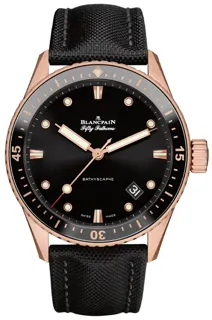 Blancpain Fifty Fathoms Bathyscaphe 5000-36S30-B52 A Rose gold Black