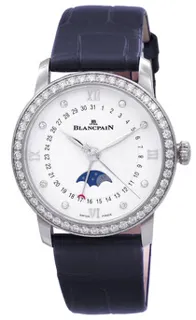 Blancpain Quantième Phases de Lune 6126-4628-55B Stainless steel White