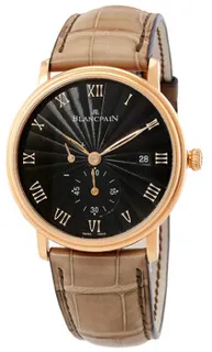 Blancpain Villeret 6606-3630-55B Red gold Black