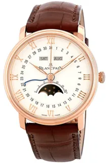 Blancpain Villeret 6654-3642-55B Red gold White