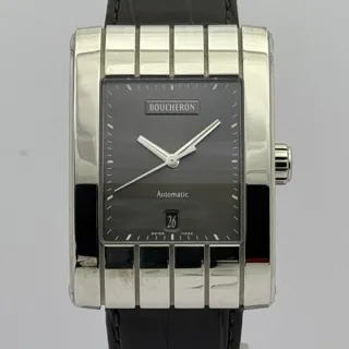 Boucheron Reflet MODÈLE 30mm Stainless steel Gray