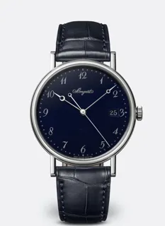 Breguet Classique 5177BB/2Y/9V6 White gold Blue