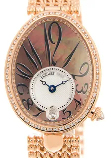 Breguet Reine de Naples 8918BR/5T/J20/D000 Rose gold Beige