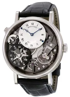 Breguet Tradition 7067bb/g1/9w6 White gold Silver and Gray