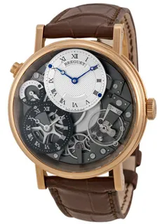 Breguet Tradition 7067BR/G1/9W6 Rose gold Silver and Gray