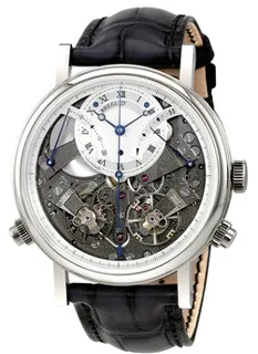 Breguet Tradition 7077BB/G1/9XV White gold Silver and Gray