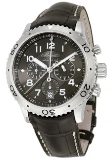 Breguet Transatlantique 3810ST/92/9ZU 42mm Stainless steel Black