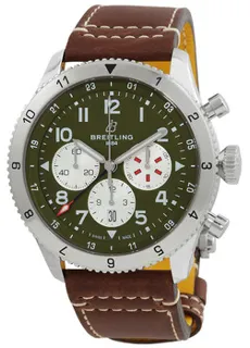 Breitling Aviator 8 AB04452A1L1X1 Stainless steel Green