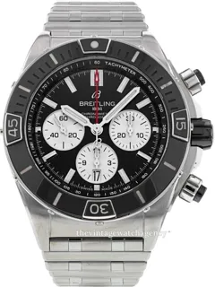 Breitling Chronomat AB0136251B1A1 Stainless steel Black