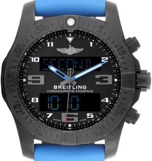 Breitling Exospace VB5510 46mm Titanium and Black DLC Black