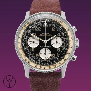 Breitling Navitimer 809 41mm steel$acrylic glass Black