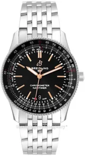 Breitling Navitimer A17326211B1A1 Stainless steel Black