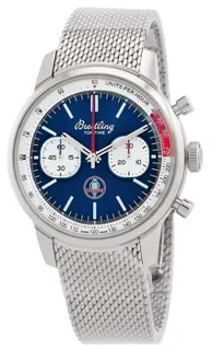 Breitling Top Time AB01763A1C1A1 Stainless steel Blue