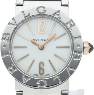 Bulgari Bulgari BBL26S/BBL26WSSPGD 26mm Stainless steel White