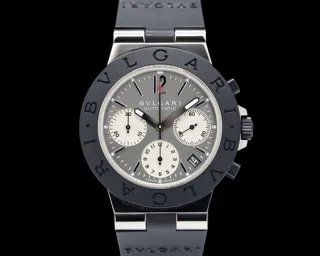 Bulgari Diagono Chronograph ACW38G 38mm White gold White