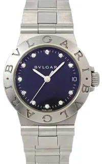 Bulgari Diagono LCV 29 S 29mm Stainless steel Black