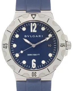 Bulgari Diagono DP41C3SVSD 41mm Stainless steel Blue