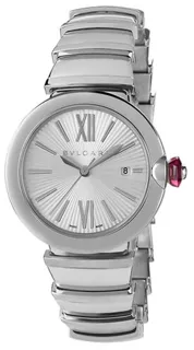 Bulgari Lucea 102219 33mm Stainless steel Silver