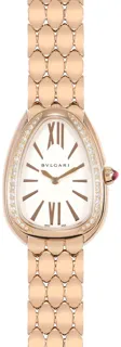 Bulgari Serpenti Seduttori 103146 33mm Rose gold White