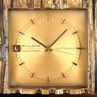 Bulova Accutron 150mm Stainless steel Golden