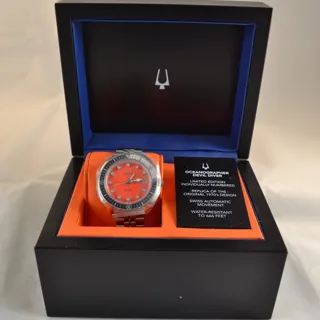 Bulova Archive 98C131 40mm Stainless steel Orange