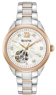 Bulova Classic 98P170 34mm Stainless steel White