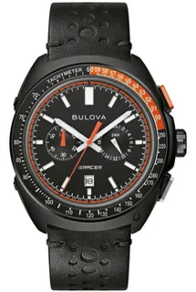 Bulova Racer 98B428 IP Stainless Steel Black