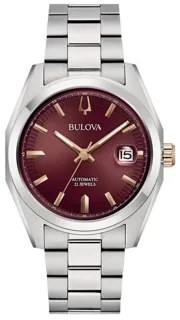 Bulova Surveyor 98B422 39mm Stainless steel Red