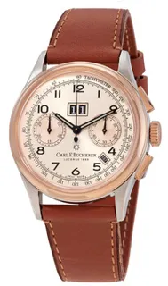 Carl F. Bucherer Heritage 00.10803.07.42.01 Rose gold and Stainless steel Champagne