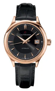 Carl F. Bucherer Manero 00.10908.03.33.01 38mm 18kt Rose Gold Black