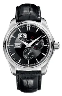 Carl F. Bucherer Manero 00.10912.08.33.01 42.5mm Stainless steel Black