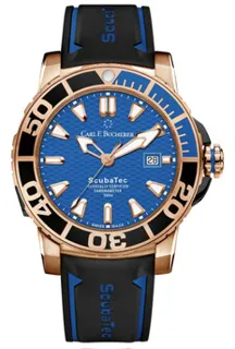 Carl F. Bucherer Patravi ScubaTec 00.10632.22.53.01 44.5mm 18kt Rose Gold