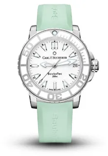 Carl F. Bucherer Patravi ScubaTec 00.10634.23.23.05 Stainless steel White