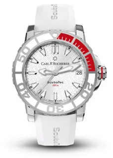 Carl F. Bucherer Patravi ScubaTec 00.10634.23.23.99 36.5mm Stainless steel Silver