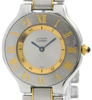 Cartier 21 Must de Cartier W10072R6 30mm Gold-plated Silver